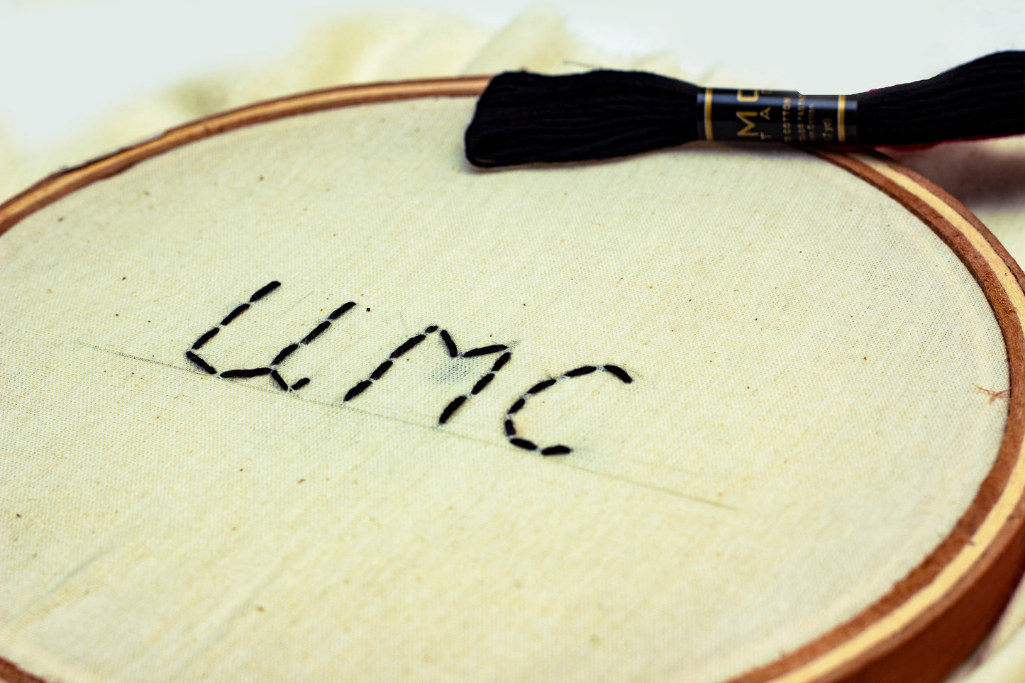 UMC STAG 24 Pieces Black Colour Premium Embroidery Thread | 100% Egyptian Cotton Skeins | Cross Stitch Embroidery Floss | OEKO TEX Stranded Cotton |