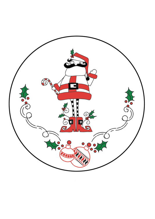 Santa Claus Free Embroidery Pattern