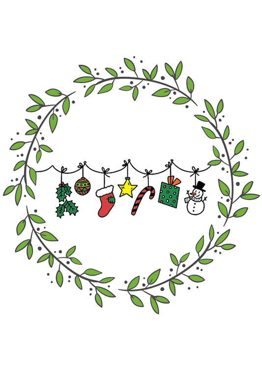 Christmas Ornament Free Embroidery Pattern